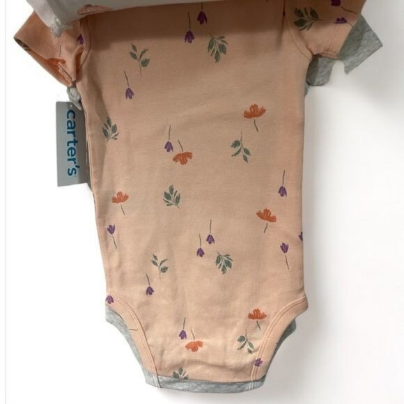 Carter's baby-girls Multi-pk Bodysuits 126g330 Size 12M - Picture 4 of 6